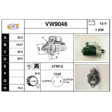 VW9046 SNRA Стартер