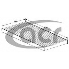321401 ACR Фильтр, воздух во внутренном пространстве