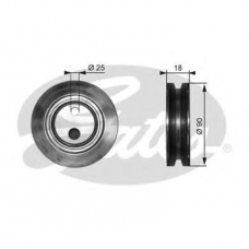 T36057 GATES Натяжной ролик, клиновой ремень