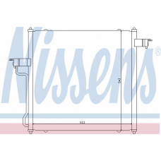 94938 NISSENS Конденсатор, кондиционер