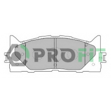 5000-2014 PROFIT Комплект тормозных колодок, дисковый тормоз