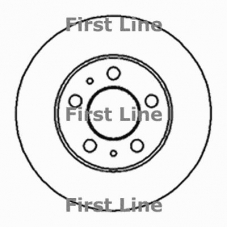 FBD281 FIRST LINE Тормозной диск