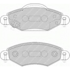 T0610223 RAMEDER Комплект тормозных колодок, дисковый тормоз