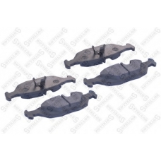 166 020-SX STELLOX Комплект тормозных колодок, дисковый тормоз