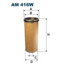 AM416W FILTRON Воздушный фильтр