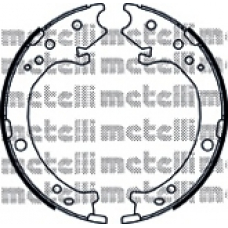 53-0161K METELLI Комплект тормозных колодок, стояночная тормозная с