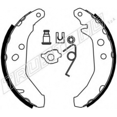 040.129K TRUSTING Комплект тормозных колодок