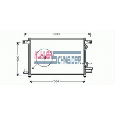 5220241 KUHLER SCHNEIDER Конденсатор, кондиционер