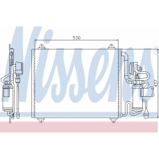 94249 NISSENS Конденсатор, кондиционер
