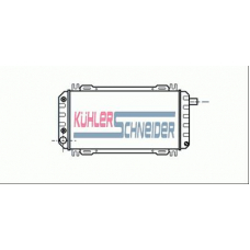 1809801 KUHLER SCHNEIDER Радиатор, охлаждение двигател