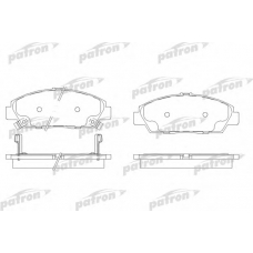 PBP904 PATRON Комплект тормозных колодок, дисковый тормоз