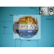 14-6204 AUTO AIR GLOUCESTER Компрессор, кондиционер