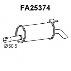 FA25374 VENEPORTE Глушитель выхлопных газов конечный