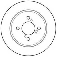 562698BC BENDIX Тормозной диск