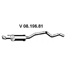 08.196.81 EBERSPACHER Предглушитель выхлопных газов