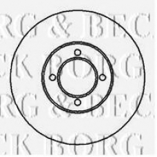BBD4902 BORG & BECK Тормозной диск