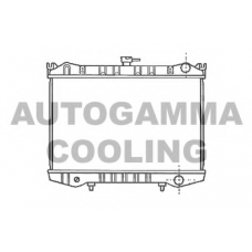 102186 AUTOGAMMA Радиатор, охлаждение двигателя