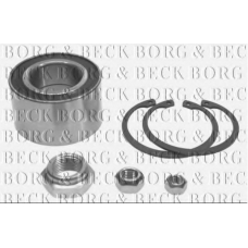 BWK049 BORG & BECK Комплект подшипника ступицы колеса
