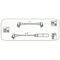 JP224 JANMOR Комплект проводов зажигания