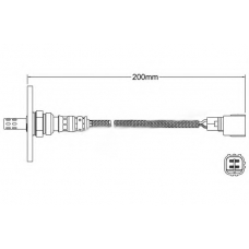 9200-49732 ASHUKI Лямбда-зонд
