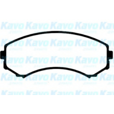 BP-4525 KAVO PARTS Комплект тормозных колодок, дисковый тормоз