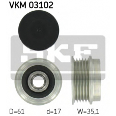 VKM 03102 SKF Механизм свободного хода генератора