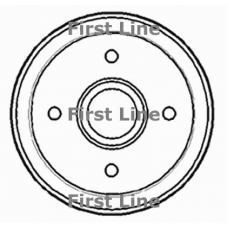 FBR929 FIRST LINE Тормозной барабан