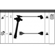 J5382027 HERTH+BUSS JAKOPARTS Комплект проводов зажигания
