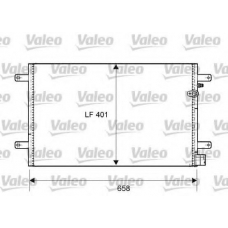 814004 VALEO Конденсатор, кондиционер