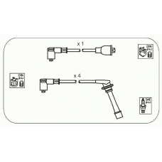 JP176 JANMOR Комплект проводов зажигания