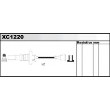 XC1220 QUINTON HAZELL Комплект проводов зажигания