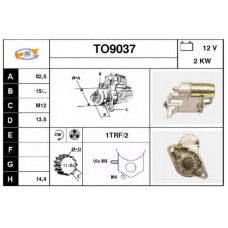 TO9037 SNRA Стартер