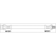 G1901.79 WOKING Тормозной шланг