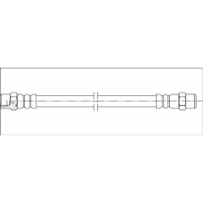 G1900.27 WOKING Тормозной шланг