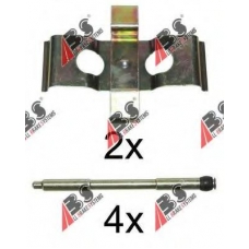 1296Q ABS Комплектующие, колодки дискового тормоза