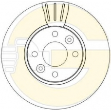 6042671 GIRLING Тормозной диск