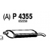 P4355 FENNO Глушитель выхлопных газов конечный