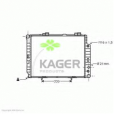 31-0638 KAGER Радиатор, охлаждение двигателя