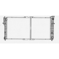 0100530 BEHR Radiator