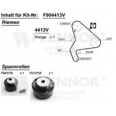 F904381V FLENNOR Комплект ремня грм