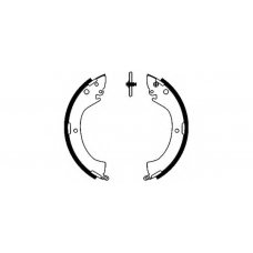 8DB 355 002-141 HELLA Комплект тормозных колодок