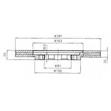 BDC4836 QUINTON HAZELL Тормозной диск