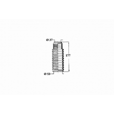 1211240 OCAP Пыльник, рулевое управление