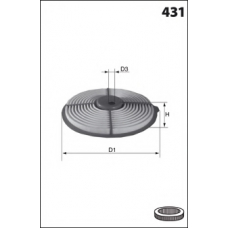 LFAF357 LUCAS FILTERS Воздушный фильтр