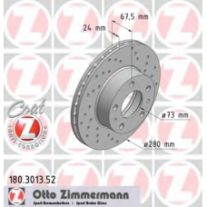 180.3013.52 ZIMMERMANN Тормозной диск