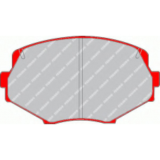 FDS1011 FERODO Комплект тормозных колодок, дисковый тормоз