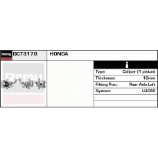 DC73170 DELCO REMY Тормозной суппорт