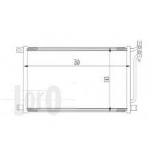 004-016-0009 LORO Конденсатор, кондиционер