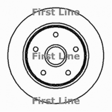 FBD414 FIRST LINE Тормозной диск