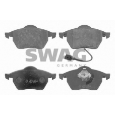 30 91 6334 SWAG Комплект тормозных колодок, дисковый тормоз